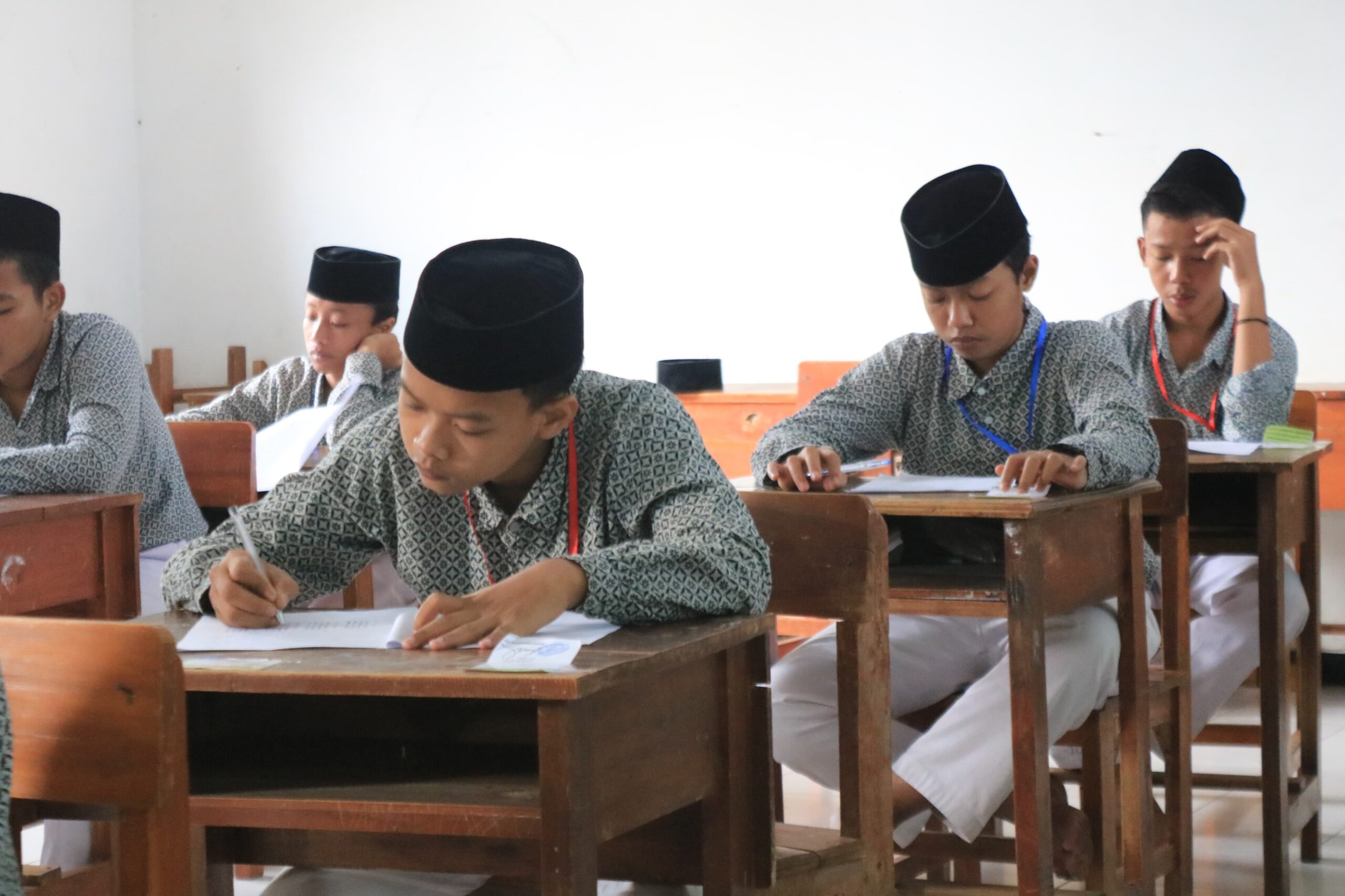 Hari Terakhir Ujian Tulis PAS Ganjil, Afif: Cukup Sulit, Tapi Tidak Menyerah