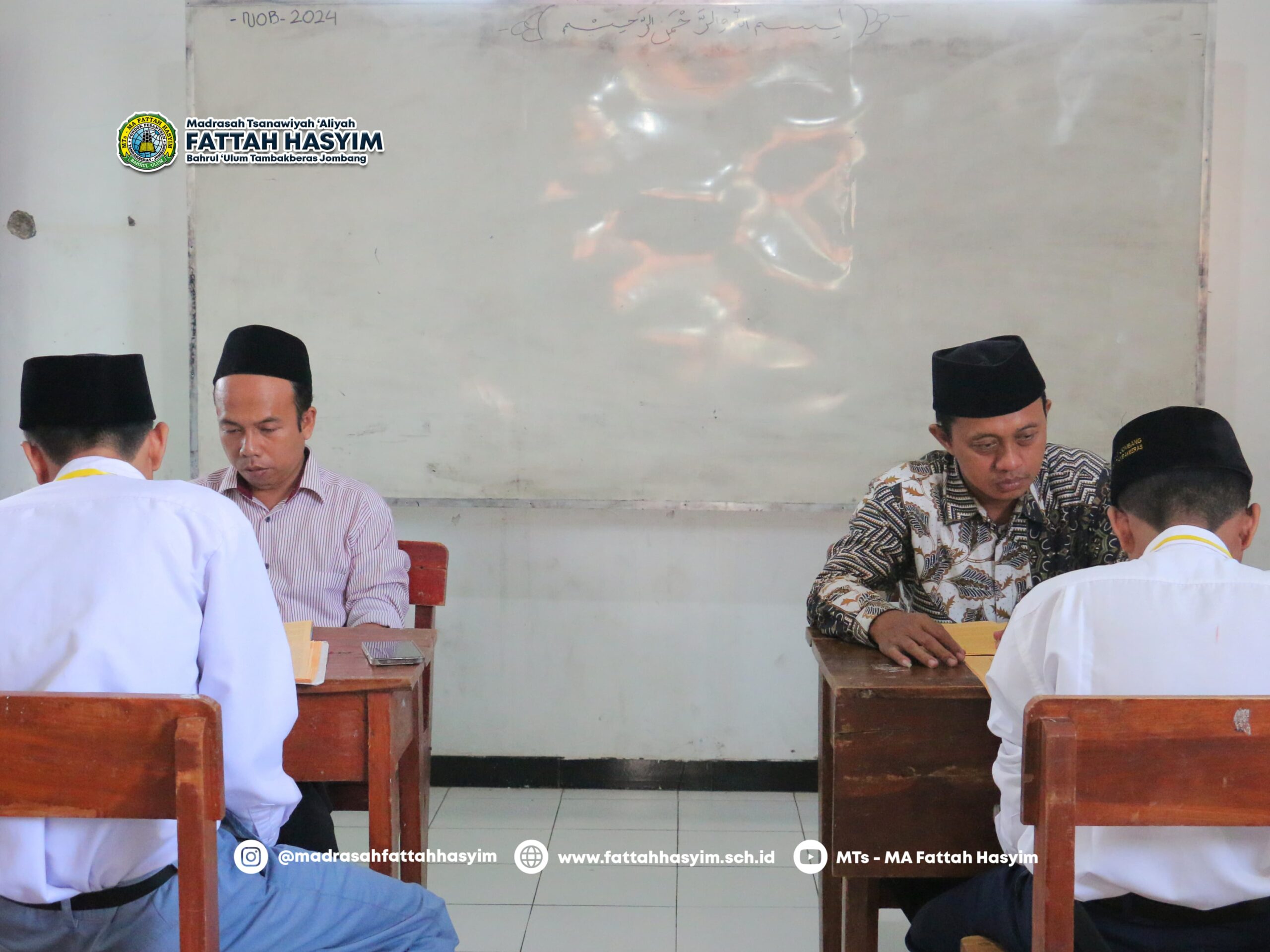 Persiapan Matang, Siswa-Siswi Madrasah Fattah Hasyim Yakin Sukses Hadapi Ujian Lisan