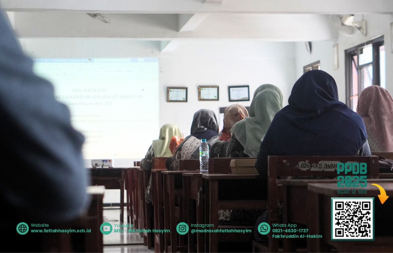 Rapat Dewan Guru Madrasah Fattah Hasyim, Kepala Madrasah: Kegelisahan sebagai Katalis Inovasi dan Semangat Tinggi