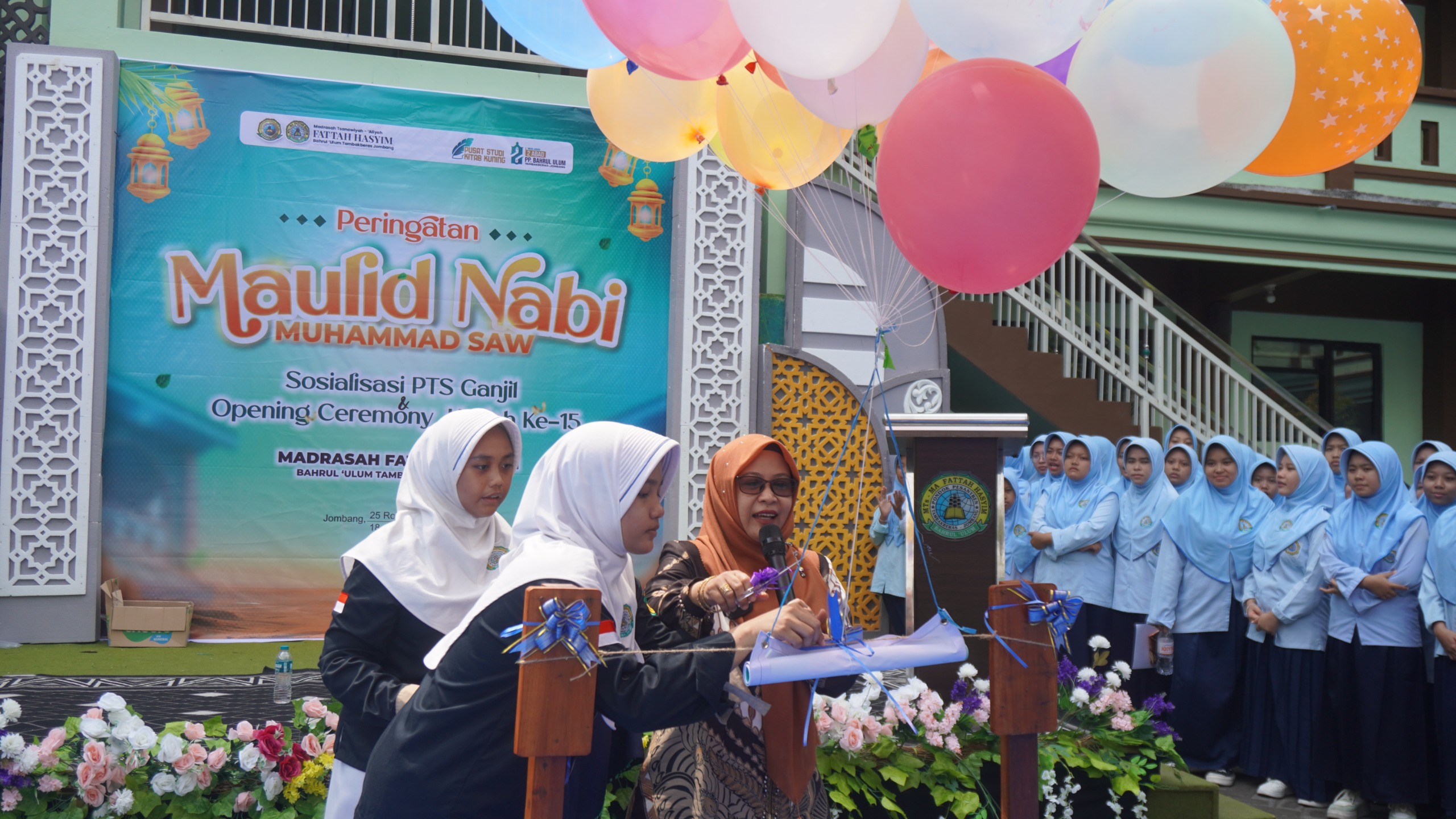 Madrasah Fattah Hasyim Gelar Maulid Nabi dan Pembukaan Harlah ke-15