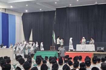 Matangkan Persiapan, Siswa Madrasah Fattah Hasyim Ikuti Gladi Bersih Wisuda Purnasiswa XI